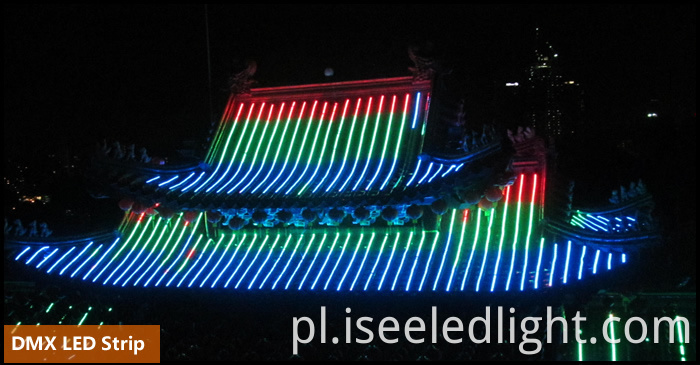 DMX512 RGB LED Rope Lights